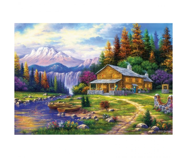 Puzzle 1000 piese - Sunset On The Mountains-Arturo Zarraga