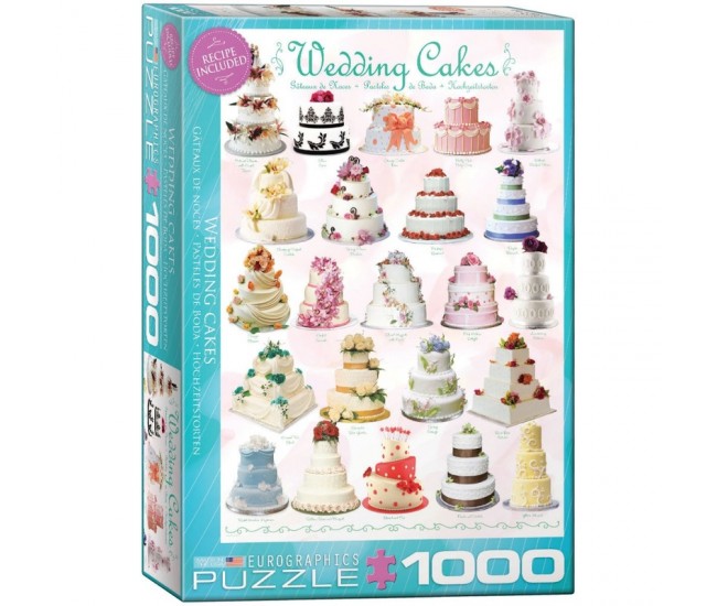 Puzzle 1000 piese Wedding Cakes