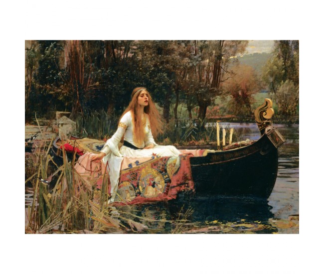 Puzzle 2000 piese - The Lady Of Shalott, 1888