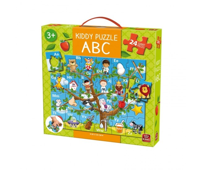 Puzzle 24 piese Kiddy Abc