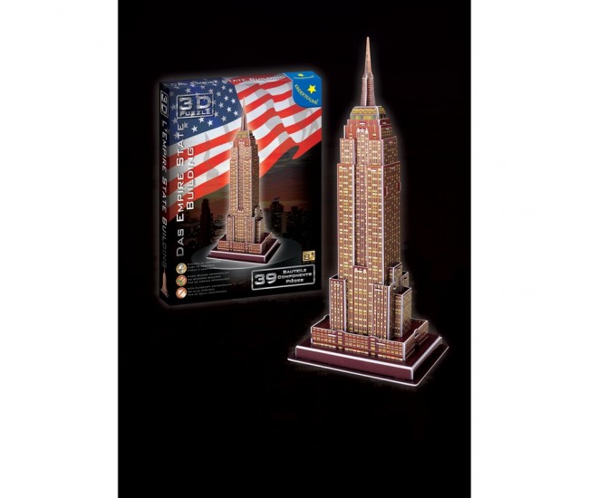 Puzzle 3D 39 piese Empire State Building