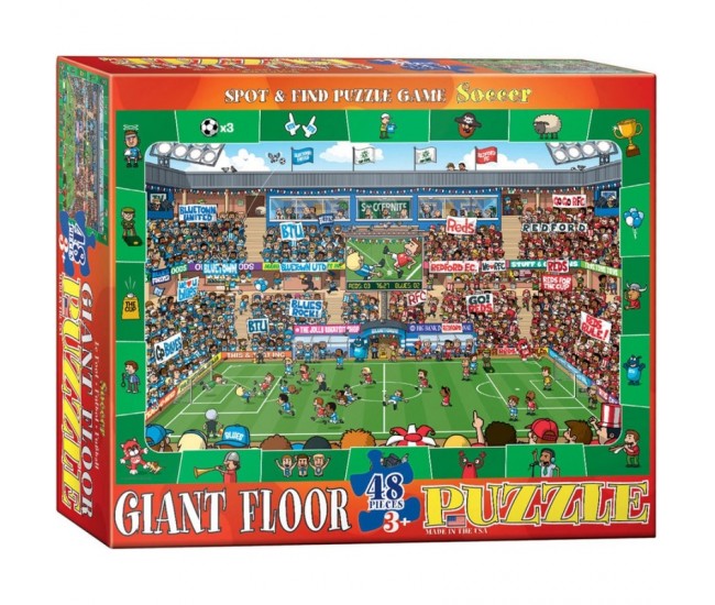 Puzzle 48 piese Spot & Find Soccer