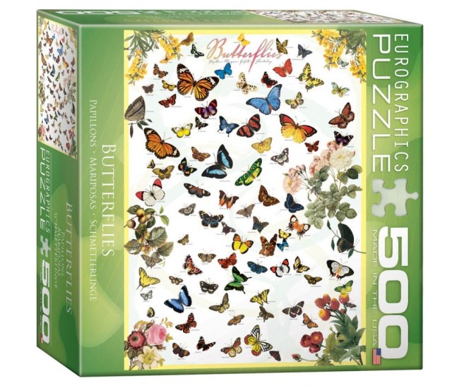 Puzzle 500 piese Butterflies