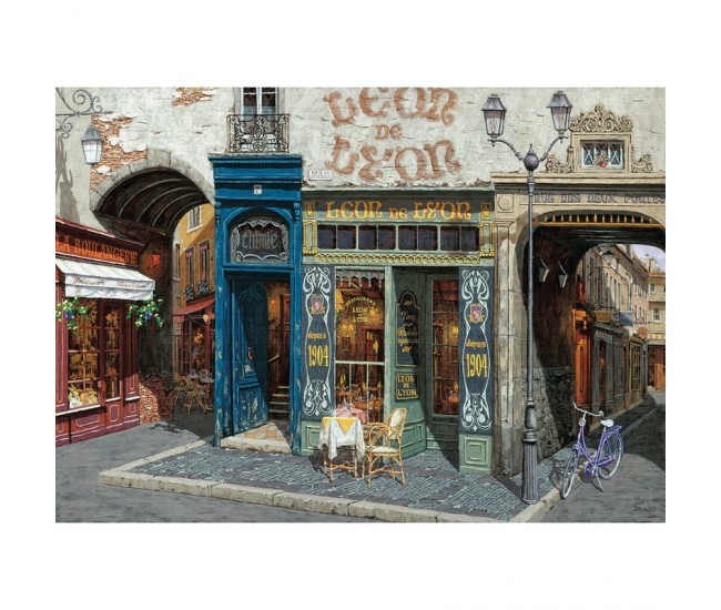 Puzzle 500 piese - CAFE LEON