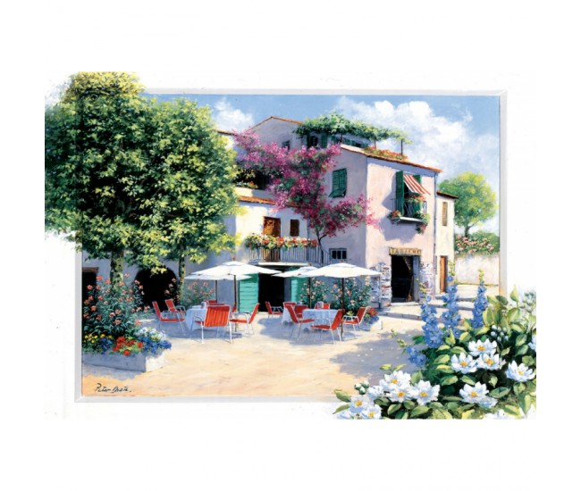 Puzzle 500 piese - Cafe Villa-Peter Motz