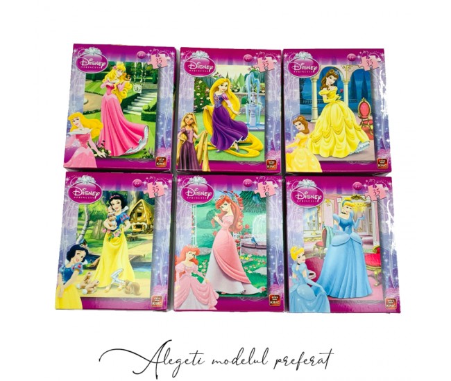 Puzzle Disney Printese (35 piese)-6 modele