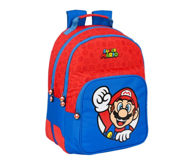 Rucsac dublu 42 cm Nintendo Super Mario Bros.