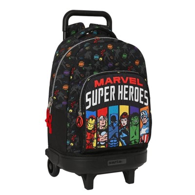 Rucsac mare cu troler detasabil Avengers Super Heroes