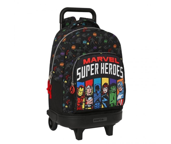 Rucsac mare cu troler detasabil Avengers Super Heroes