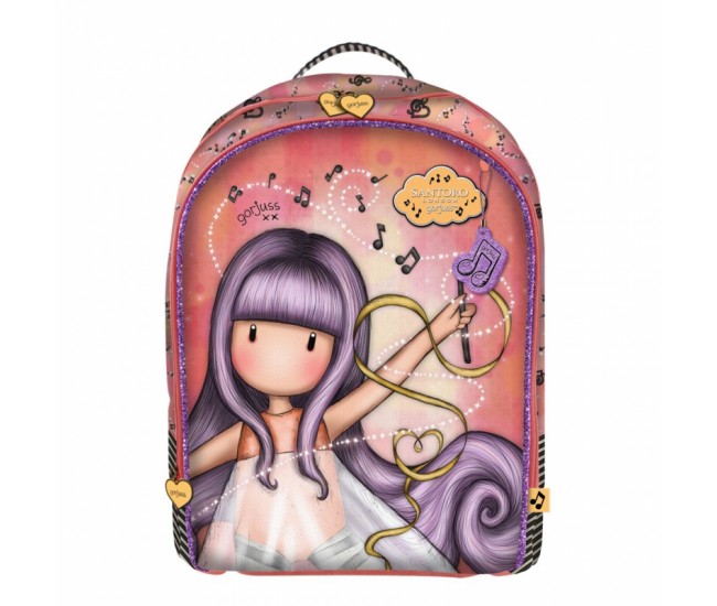 Rucsac Santoro Gorjuss Little Dancer cu glitter