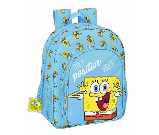 Rucsac scoala clasa I -II Sponge Bob Positive Vibes