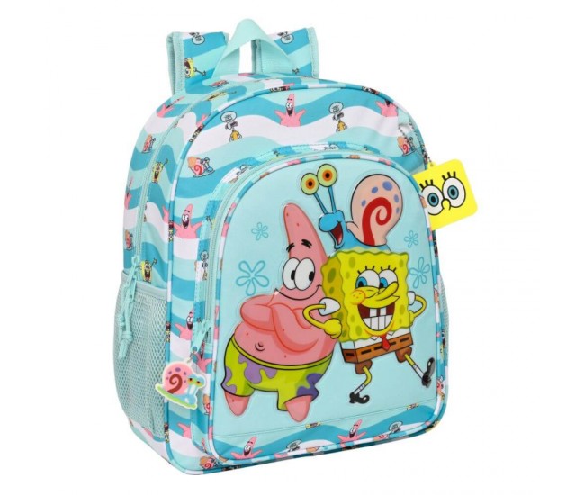 Rucsac scoala clasa I -III Sponge Bob sTAY Positive