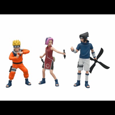 Set 3 Figurine Comansi Naruto