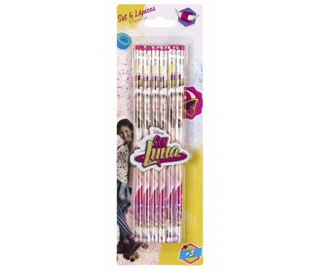 Set 6 creioane SOY LUNA 8x25