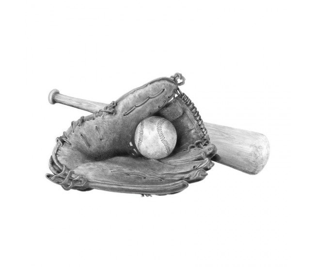 Set pentru realizarea unui desen in creion - Set Baseball