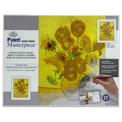 Set pictura pe panza Vincent van Gogh - Sunflower