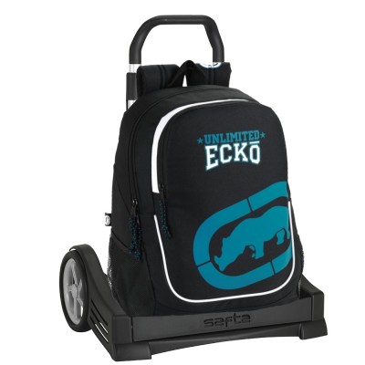 Troler evolution cu rucsac laptop Ecko