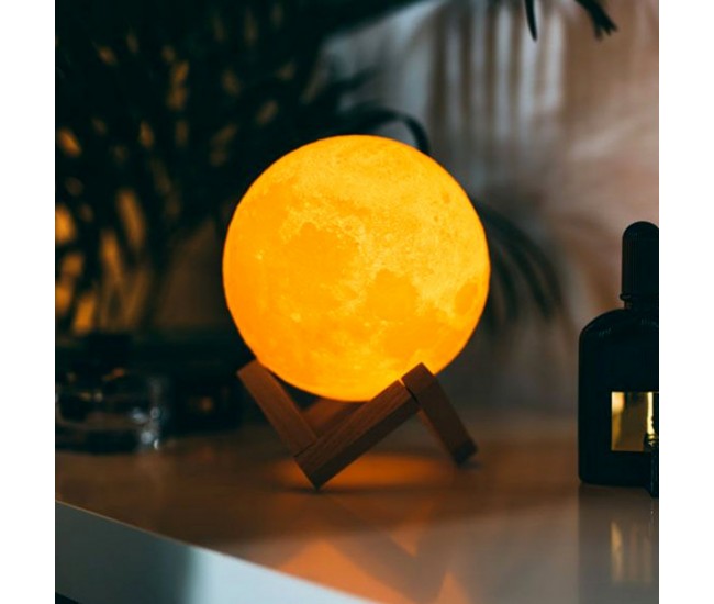 Lampa luna plina 3D