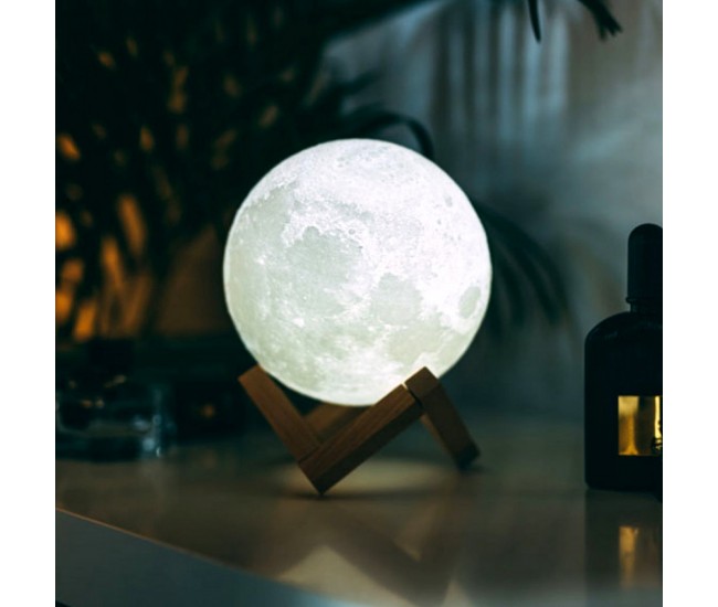 Lampa luna plina 3D