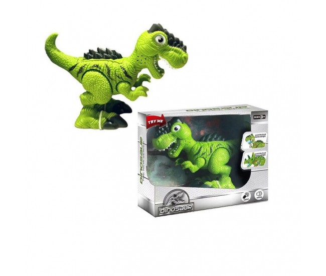 Dinozaur interactiv T-Rex cu sunete si lumini 