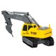 Jucarie excavator cu sunete si lumini 25 cm galben