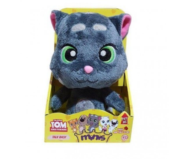 Jucarie interactiva de plus Talking Tom Minis