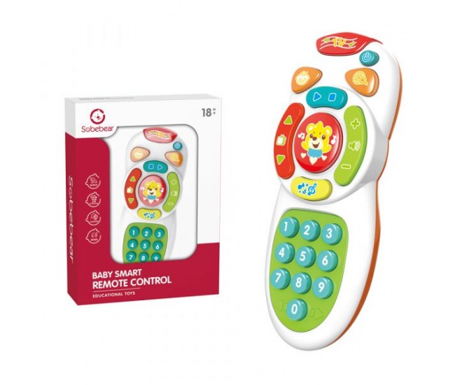 Telecomanda interactiva cu sunete si lumini Sobebear