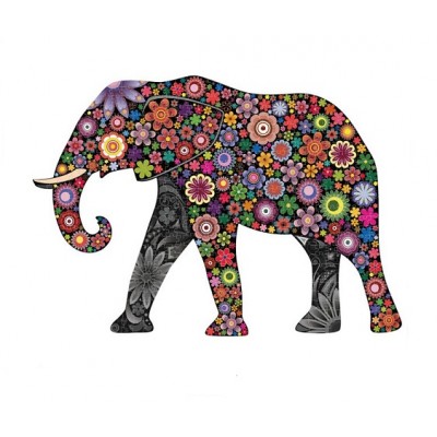 Puzzle 500 piese Elefant