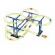 Set constructie circuit cu bile Space Rail 262 piese