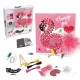 Set creativ tablou cu ata Flamingo