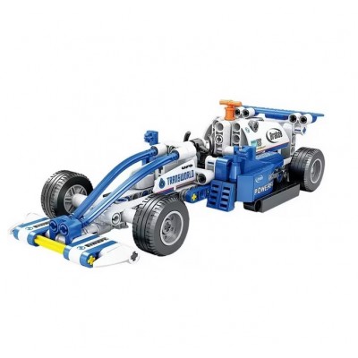 Set de constructie masina de curse 2 in 1 Formula Racing 231 piese