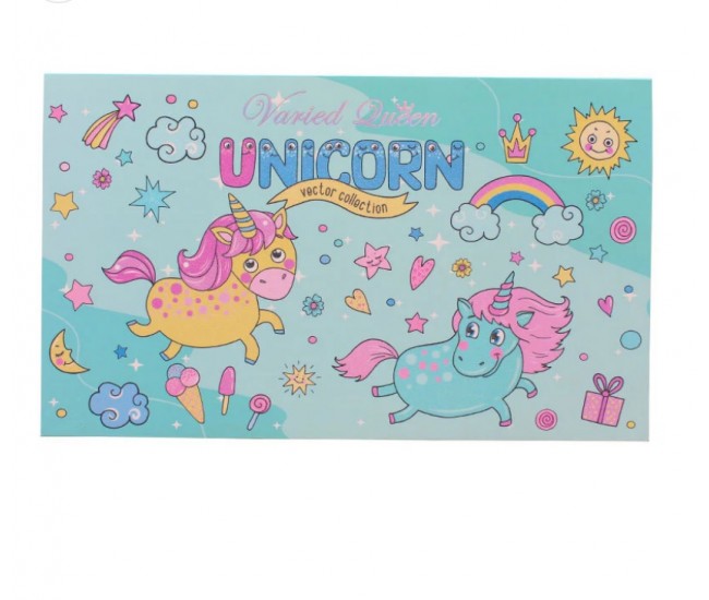 Trusa de machiaj pentru fetite 30 in 1 Unicorn 