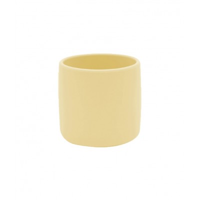 Pahar minikoioi, 100% premium silicone, mini cup – mellow yellow