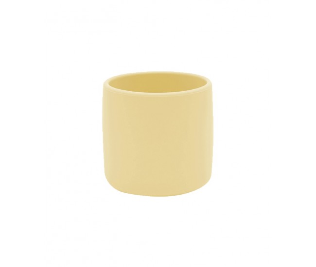 Pahar minikoioi, 100% premium silicone, mini cup – mellow yellow