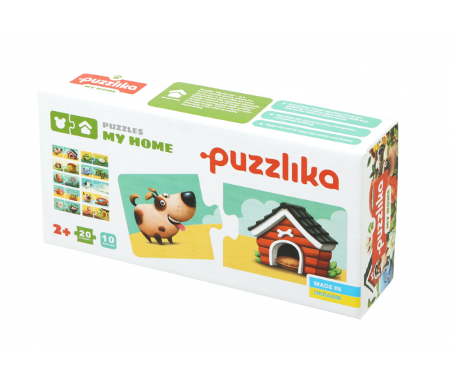 Puzzle, cubika, casuta animalelor