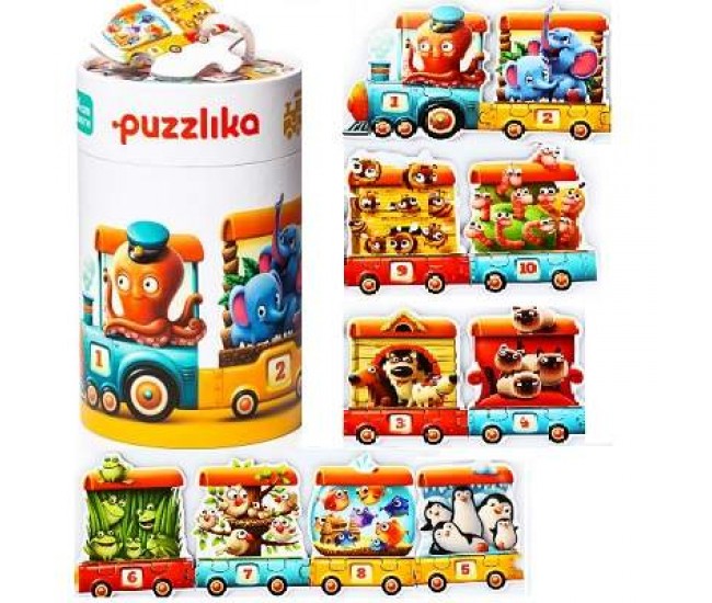 Puzzle, cubika, trenuletul vesel