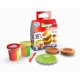 Set plastilina 100% eco, lovin'do, burger time