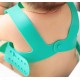 Baveta flexi bib minikoioi, 100% premium silicone  – aqua green