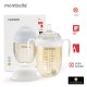 Biberon anticolici mombella breast-like, 300ml, tetina 360Ã‚Â° xl flux consistent, ppsu, ivory