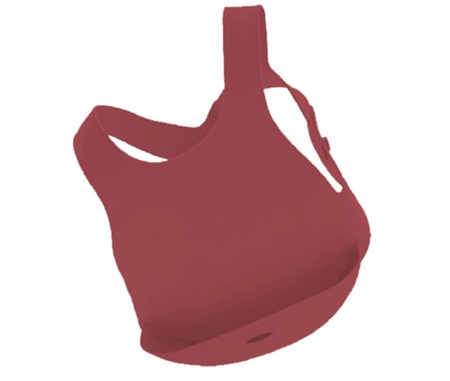 Baveta flexi bib minikoioi, 100% premium silicone – velvet rose