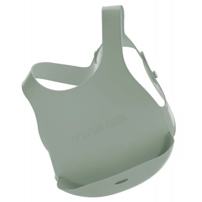 Baveta flexi bib minikoioi, 100% premium silicone – river green