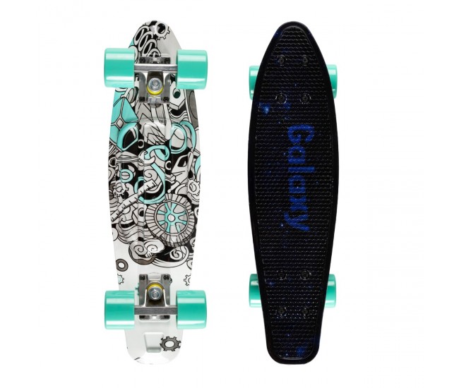 Skateboard copii, qkids, galaxy - industrial