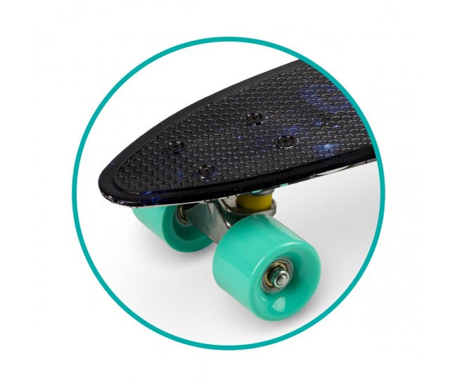 Skateboard copii, qkids, galaxy - industrial