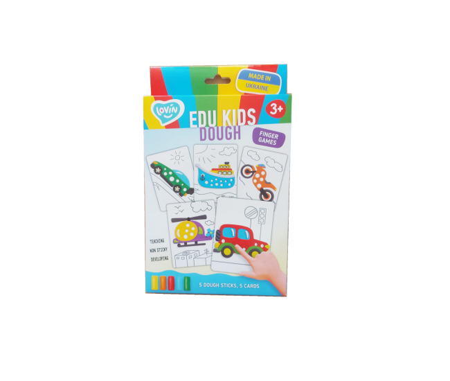 Joc de indemanare cu plastilina, lovin'do - edu kids - transport