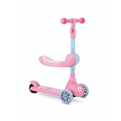 Trotineta transformabila 2in1 momi kiuru - pink