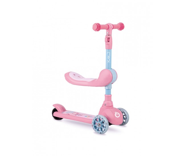 Trotineta transformabila 2in1 momi kiuru - pink