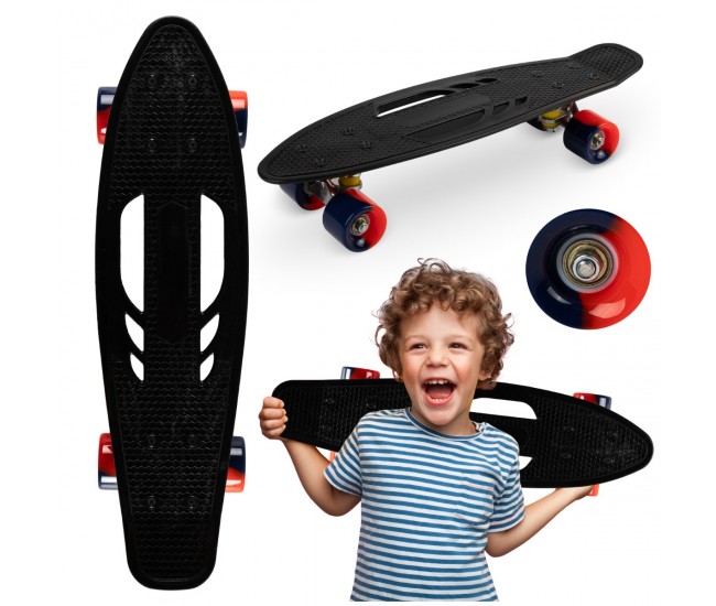 Skateboard copii, qkids, galaxy - navy blue