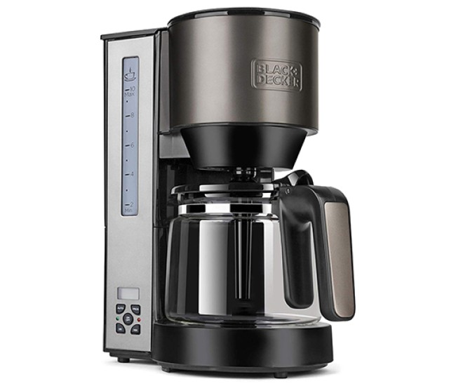 Cafetiera cu afisaj 1000w 1250ml black&decker