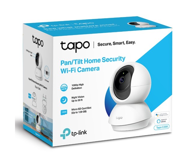 Camera ip 1080p 360 tapo c200 tp-link