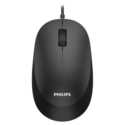 Mouse usb cu fir spk7207bl philips